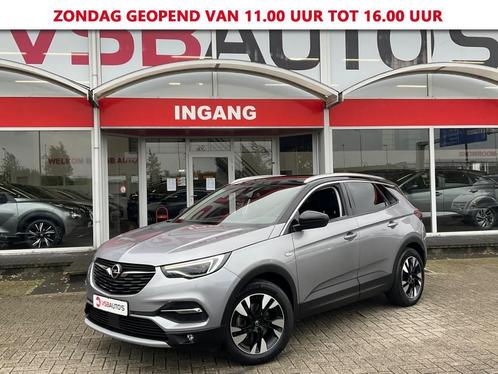 Opel Grandland X 1.2 TURBO 130PK LED NAVI CAMERA TREKHAAK AI, Auto's, Bestelauto's, Lease, Handgeschakeld, Financial lease, Benzine