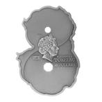 Tokelau. 15 Dollars 2021 Figure of 8 Dragon and Phoenix -