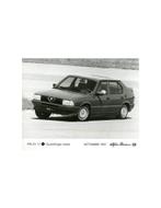 1987 ALFA ROMEO 33 1.7 QV QUADRIFOGLIO VERDE PERSFOTO, Nieuw, Alfa Romeo, Author