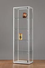 Luxe vitrinekast aluminium 60 cm met draaideur, Nieuw in verpakking