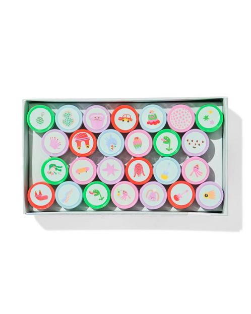 HEMA Stempelset monsters 26 stuks, Hobby en Vrije tijd, Knutselen, Nieuw, Verzenden