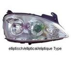 OPEL CORSA C, 2003-2006 - KOPLAMP, TYC, H7 + H7, elektr v..., Verzenden, Nieuw, Opel