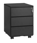 Metalen Verrijdbare Archiefkast met Slot – 3 Lades 39x54 cm, Verzenden, Nieuw in verpakking