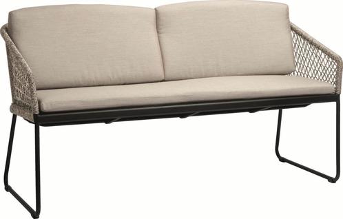 Stern Odea schommelbank 2-zits aluminium zwart mat - Zwart, Tuin en Terras, Tuinbanken, Ophalen of Verzenden