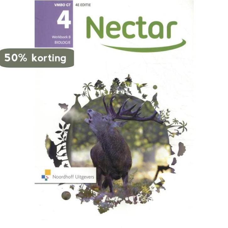 4 vmbo-gt biologie / Nectar / Werkboek B 9789001866549, Boeken, Schoolboeken, Zo goed als nieuw, Verzenden