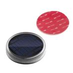 Solar grondspot Round met schemersensor voordeelset van 4, Tuin en Terras, Buitenverlichting, Verzenden, Minder dan 50 watt, Nieuw