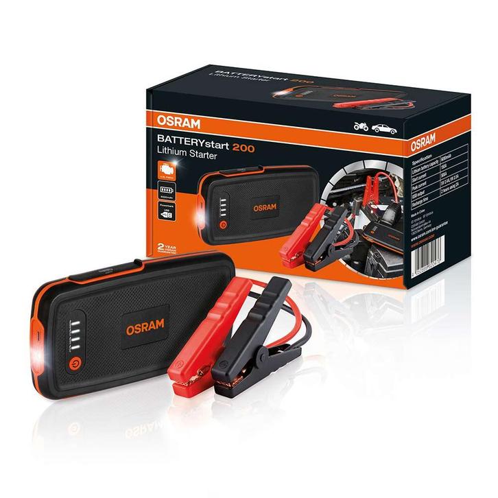 Osram BATTERY Start 200 Jump Starter + Powerbank, Auto-onderdelen, Elektronica en Kabels, Nieuw, Ophalen of Verzenden