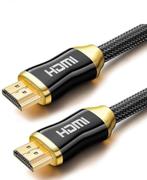 DrPhone Hi-Speed PRO HDMI naar HDMI Kabel 2.0 - Gouden Conne, Computers en Software, Nieuw, Verzenden
