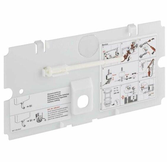 Geberit 240.073.00.1 beschermplaat, Doe-het-zelf en Verbouw, Sanitair, Ophalen of Verzenden