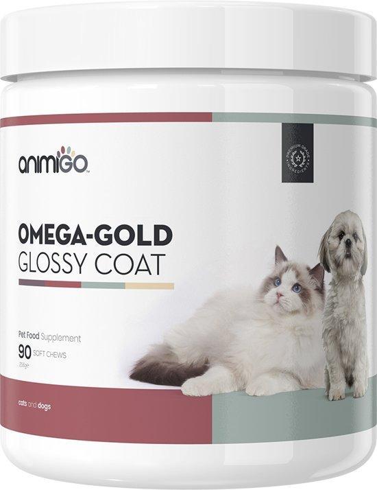 Animigo Glanzende Vacht Brokjes voor Honden en Katten - 90, Dieren en Toebehoren, Katten-accessoires, Verzenden