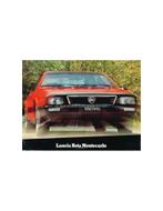 1977 LANCIA BETA MONTECARLO BROCHURE, Nieuw, Author