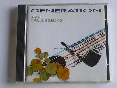 Generation chante Brassens, Cd's en Dvd's, Cd's | Pop, Verzenden