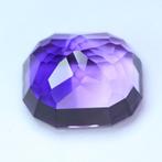 Zonder Minimumprijs - 1 pcs Paars, Violet Amethist - 15.27, Nieuw