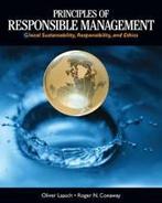 Principles of Responsible Management 9781285080260, Verzenden, Zo goed als nieuw