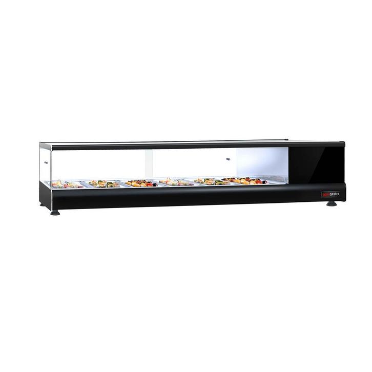 GGM Gastro | Tapas opzetkoelvitrine PREMIUM - 6x GN 1/3 - |, Zakelijke goederen, Horeca | Meubilair en Inrichting, Nieuw in verpakking