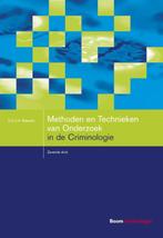 Methoden en technieken van onderzoek in de cri 9789462368347, Boeken, Zo goed als nieuw