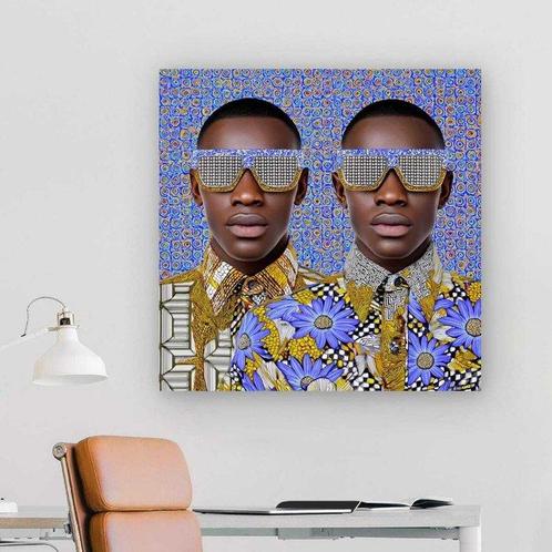 Urban3DArt (1971) - Duo Afrofuturiste Limited Edition, Antiek en Kunst, Kunst | Schilderijen | Modern
