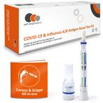 Corona & Griep (Influenza A/B) Sneltest 3 in 1 - 5 stuks, Verzenden, Nieuw