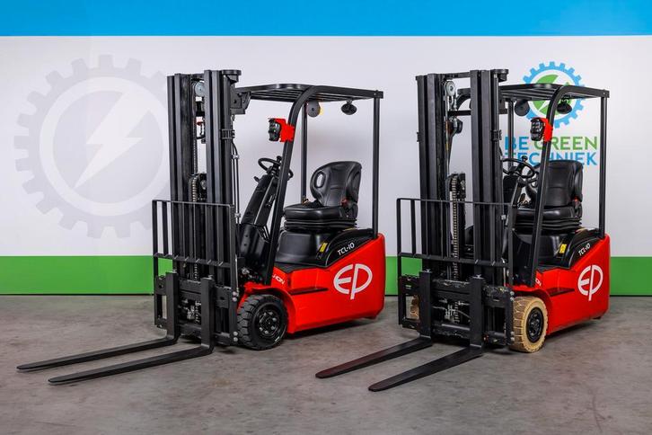 EP TCL101 Elektrische Driewiel Heftruck - 1.000 kg | Lithium, Zakelijke goederen, Machines en Bouw | Heftrucks en Intern transport