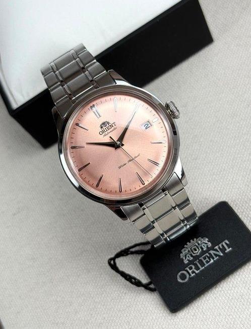 Orient - Bambino Date Automatic Pink - Zonder Minimumprijs -, Sieraden, Tassen en Uiterlijk, Horloges | Heren