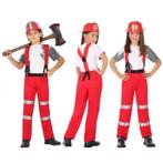 Brandweer uniform kostuum voor jongens en meisjes - Brandw..