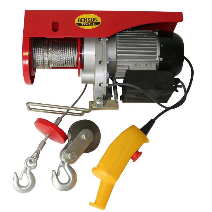 Benson Elektrische takel - 1000 kg hefcapaciteit - 12 met..., Doe-het-zelf en Verbouw, Gereedschap | Overige machines, Nieuw, Ophalen of Verzenden