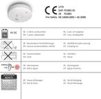 ELRO FS1801 Rookmelder - 10 jaar Sensor - 85dB - Voldoet aan, Ophalen of Verzenden, Nieuw