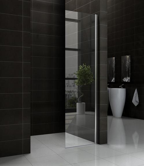 Zijwand + muurprofiel  300 x 2000<br/>10mm NANO glas, Doe-het-zelf en Verbouw, Sanitair, Nieuw, Verzenden