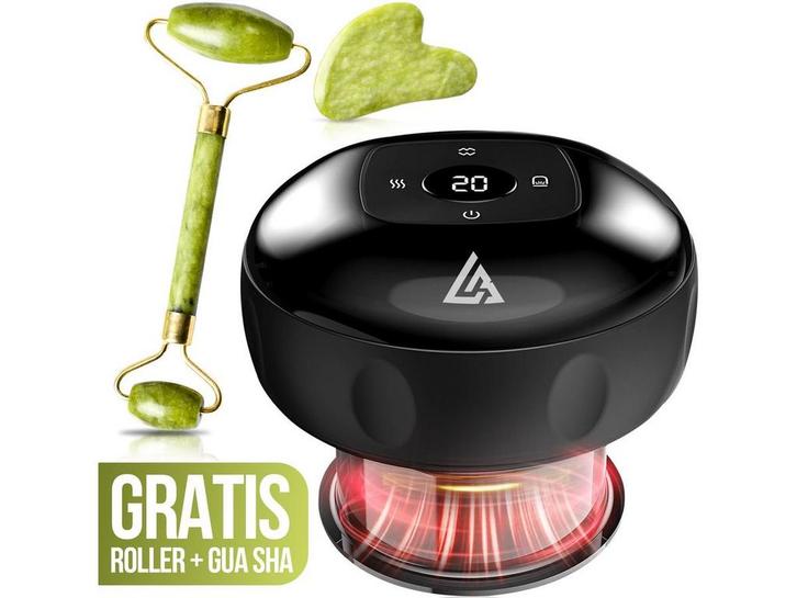 LivingBoost® - Elektrische Cupping Massage - 12 Standen en, Huis en Inrichting, Woonaccessoires | Overige, Nieuw, Verzenden