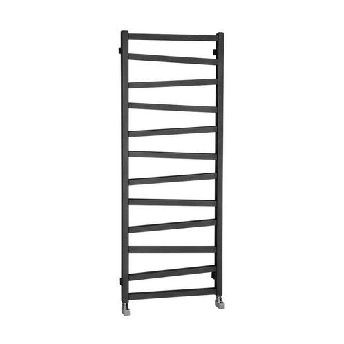Designradiator Sapho Zig Recht 50x133.4 cm 490W Antraciet, Doe-het-zelf en Verbouw, Sanitair, Overige typen, Nieuw, Ophalen of Verzenden