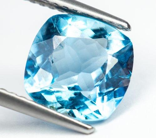 Zonder Minimumprijs Aquamarijn - 2.16 ct - Antwerp, Sieraden, Tassen en Uiterlijk, Edelstenen