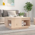 vidaXL Salontafel 60x61x32,5 cm massief grenenhout, 50 tot 100 cm, Verzenden, Nieuw, 50 tot 100 cm