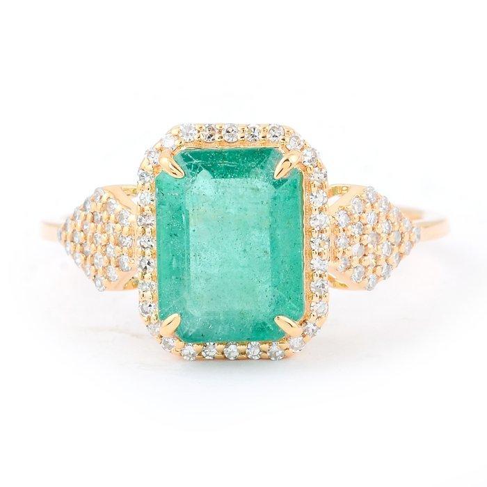 Zonder Minimumprijs - Ring - 14 karaat Geel goud - 2.40ct., Sieraden, Tassen en Uiterlijk, Ringen