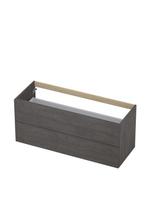 Onderkast INK 2 laden met grepen hout d, Ophalen of Verzenden, Nieuw, Bad