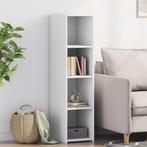 vidaXL buffetkast 30x41x124 cm bewerkt hout wit, Huis en Inrichting, Kasten | Buffetkasten, Minder dan 50 cm, Verzenden, 100 tot 150 cm