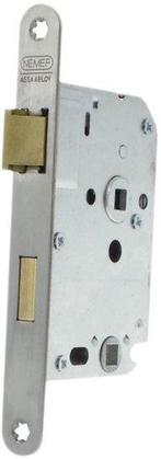 Nemef toilet-badkamer slot 1264 RVS Voorplaat WC63/8 mm, Ophalen of Verzenden, Nieuw