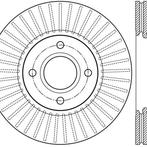 StopTech 2014 Ford Fiesta Right Front Disc Slotted Brake, Ophalen of Verzenden, Nieuw