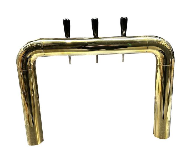 Showroommodel: Tapzuil Rainbow 3 kraans messing, Zakelijke goederen, Horeca | Overige, Ophalen of Verzenden