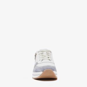 Hush Puppies leren dames sneakers met blauw suede maat 44