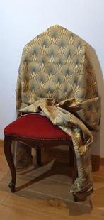 Ultimo! Stoffen met Art Deco-motief in goud, vintage