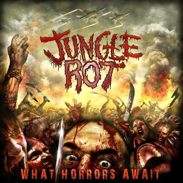 cd - Jungle Rot - What Horrors Await, Cd's en Dvd's, Cd's | Overige Cd's, Zo goed als nieuw, Verzenden