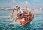 DAntonio (Antonio Panza) (1928-2020) - Pescatori nel Golfo