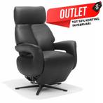 Sta-op en relax fauteuil Livorno - zwart, Ophalen of Verzenden, Nieuw
