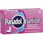 Panadol junior 125 mg - 10 zetpillen, Verzenden, Nieuw