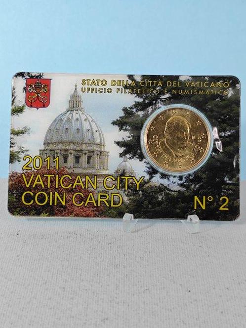 Vaticaan. Coin Card 2011/2024 (12 coincards) (Zonder, Postzegels en Munten, Munten | Europa | Euromunten
