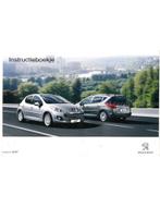 2011 PEUGEOT 207 INSTRUCTIEBOEKJE NEDERLANDS, Auto diversen, Handleidingen en Instructieboekjes