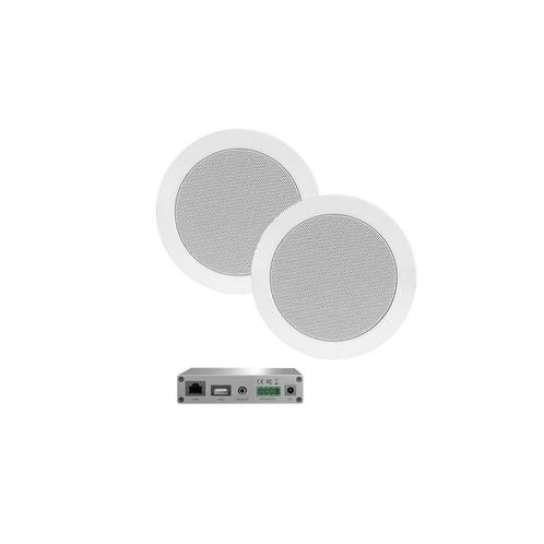 Wifi-Audio versterker Aquasound DLNA + Airplay 30 Watt Incl, Doe-het-zelf en Verbouw, Sanitair, Ophalen of Verzenden