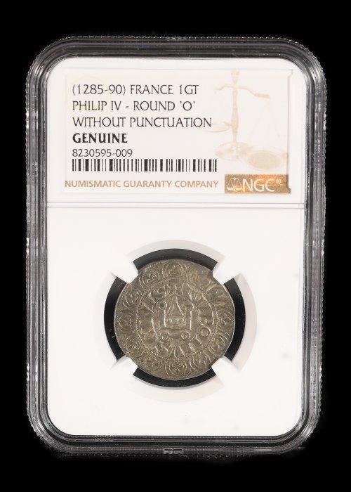 Middeleeuwen, kruisvaardersperiode Zilver Geslagen munt -, Antiek en Kunst, Antiek | Overige Antiek