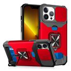 iPhone 8 - Card Slot Hoesje met Kickstand en Camera Slide -, Verzenden, Nieuw