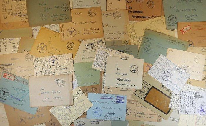 Duitse Rijk - Duitse Feldpost tijdens de Tweede, Postzegels en Munten, Postzegels | Europa | Duitsland